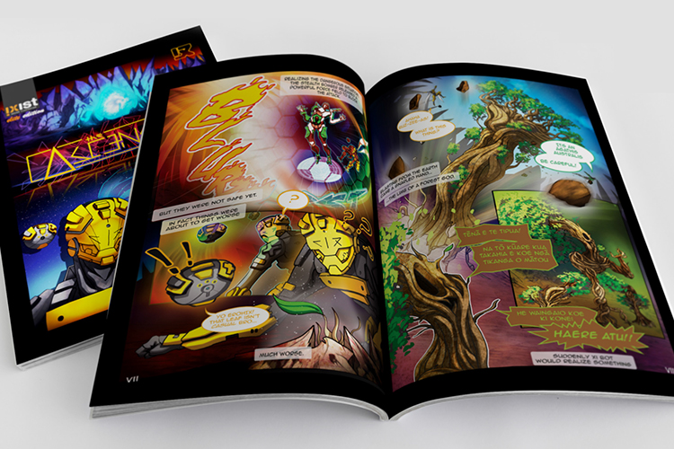 Ascension: Dimension Walker IX Māori Graphic Novel