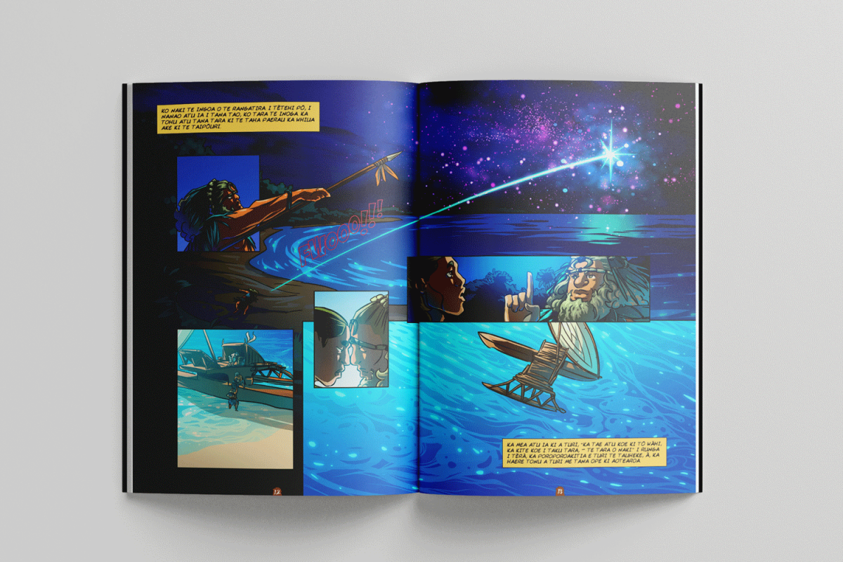 Turi: Voyage to Aotearoa Māori Graphic Novel