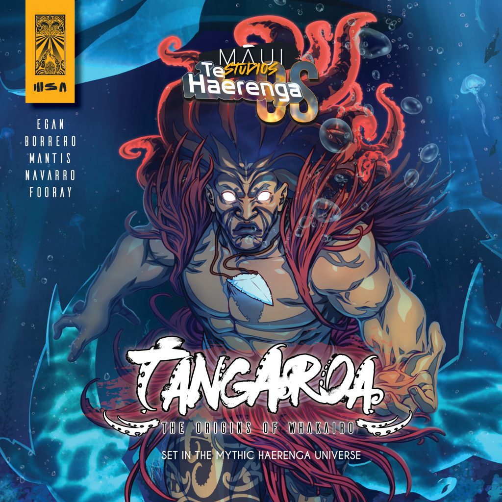 Tangaroa Script Tangaroa: Origins of Whakairo Māori Graphic Novel - Maui Studios Aotearoa